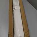 LazBlinds No Tools No Drill Cordless Roman Shades for Windows, Blackout Thermal Insulated UV Blocking Window Blinds, Lightweight Fabric Blinds for Indoor Windows, 34.5" W x 60" H, Blackout - White