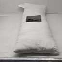 Bedding Full Body Pillow for Adults (White, 20 x 54 Inch), Long Pillow Insert for Sleeping, Ideal for Side Sleepers