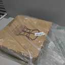 Velvet Round Vanity Stool,Pink Velvet Footrest Ottoman Foot Stool Seat with Golden Metal Legs,Makeup Chair for Bathroom Vanity,Bedroom,Living Room