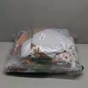 Dinjoy Floral Plaid Patchwork Quilt Set Queen Size, Reversible Brown Bedding Set Soft Microfiber Lightweight Bedspread Coverlet 3 Piece Fall Autumn Summer Use (90x90 inches)