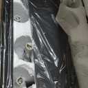 48-Inch Rustic Black Linear Chandelier, Extra Long Candle Chandelier, Black Light Fixture for Dining Room Living Room Kitchen Island, Modern Rectangular Chandelier (10-Light, Bulbs Not Included)