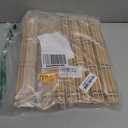 Coloch 8 Pack Natural Bamboo Placemats, Rustic Anti-Slip and Heat-Resistant Table Mat for Kitchen, Dinning Room, Table Protection