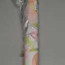 NuWallpaper Peachy Keen Peel and Stick Wallpaper, Pink Floral Removable Contact Paper for Walls, Self Adhesive Wall Covering for Bedroom Living Room Accent Wall 20.5-in x 18-ft