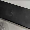 VOTON Black Bathroom Faucets Modern Waterfall Bathroom Sink Faucet Matte Black Single Handle Bathroom Faucet for 1 or 3 Holes with Deck Plate and Pop-Up Drain, Rv Sink Camper Farmhouse Bathroom Faucet (Regular Single Handle - 7.5 inches height)