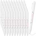 50 Pcs Baby Shower Pens for Guests, Baby Shower Favors for Guests, It's a Girl Floral Ballpoint Pens Bulk Retractable Black Ink Pen Pink Thank You Return Gifts for Gender Reveal Games Prizes Souvenirs