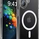 RIOBIO Magnetic for iPhone 17 Case [Compatible with MagSafe] Military-Grade Shockproof Protective, Slim Anti-Yellowing Case for iPhone 17 Phone Case, Clear