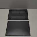 BlueSwan Anti-Cracking Hard Shell Case Compatible with MacBook Pro 14-inch M5 2026 2025-2021 Release M4 M3 M2 M1 Pro/Max Chip, Anti-Fingerprint Soft TPU Bumper, Frosted Black