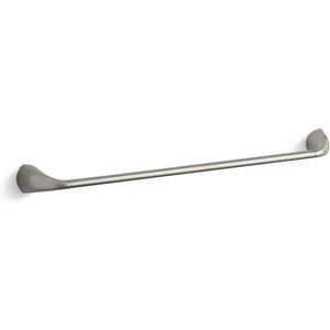 KOHLER 37051-Bn Alteo Bathroom Towel Bar, 24", Brushed Nickel