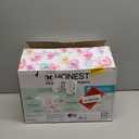 The Honest Company Comfort Dry Disposable Diapers for Sensitive Skin, Hypoallergenic, Rose Blossom + Tutu Cute, Club Box Size 2 (1218 lbs), 72 Count