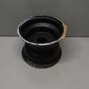 8" Rear Wheel Rim with 3 Holes Fits for Most ATV Go Kart Off-Road Dirt Pit Bike Quad Dirt Bikes Street Bikes (Rear-Black)