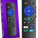Voice Remote Replacement - for Streaming Player, Stick, TV and Audio - 4 app Shortcuts.