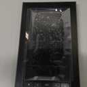 AcuRite Digital Vertical Weather Forecaster with Indoor/Outdoor Temperature, Humidity, and Date and Time (01121M) , BLACK (8.75" x 4.75" Reverse Color (Single))