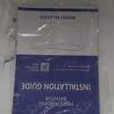 GETPRO Free Standing Tub 55" Deep Soaking Bath Tub Double Slipper Acrylic Freestanding Bathtub with Integrated Slotted Overflow and Removable Anti-clogging Drain Glossy White