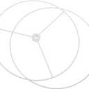 Garneck Lampshade Holder Bracket Wire Frame for Lamp Shade Shade Ring for Lamp