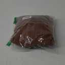 PerZeal Casual Dresses for Women 2025 Long Sleeve Crewneck Spring Rib Knit Flowy Midi Dress Cocktail Party Dresses, Brown, Large