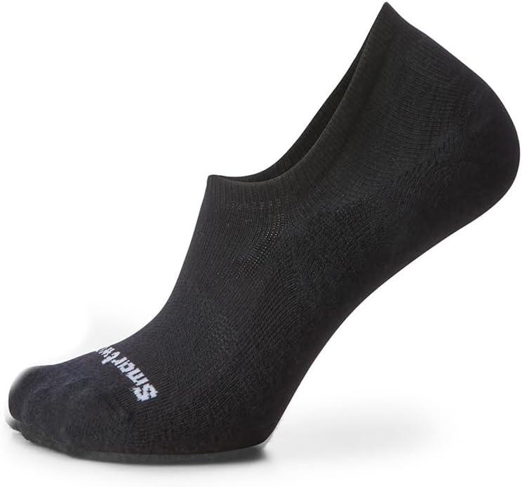 Smartwool Everyday Light Cushion No Show Socks for Men and Women (Small, Black)