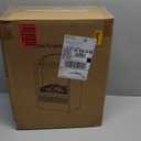 Electric Fireplace Heater for Indoor Use, 1500W/750W Space Heater Fireplace with 3D LED Flame, Double Safety Protection, Portable Fireplace Heater for Home Office Christmas Decoratio, Oak