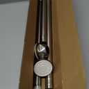 Shower Curtain Rod 32-50 Inches, No Drill Shower Rod Tension, Never Rust Anti-Slip Shower Curtain Rod for Bathroom Window, Adjustable Tension Curtain Rod. Nickel