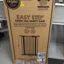 Regalo Safety 36" Extra Tall Baby Gate for Doorways & Bottom of Stairs, Pressure Mounted Walk Through Gate for Babies, Toddlers & Pets, Tested & Safe for 30 Years, American Designed, American Owned (White)