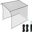 Various Size Baseball Batting Cage/Backstop, Heavy Duty Hitting Net for Baseball, Softball