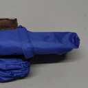 WEST STORY 2 Pack 42 Inch Double Canopy Beach Chair Umbrella with Clamp, Dark Blue