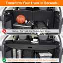 Cargo Cover for Mazda CX-90 2024 Accessories Black Retractable Rear Trunk Security Cover Shield Shade Privacy Screen Car Trunk Luggage Cargo Security Shade Shield