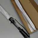 2 Pack LED Black Lights, Upgraded Triangular Bracket Vertical Standing Table Blacklight Fixture 10W, 1FT Desktop Led Black Light with Stand, Perfect for Party