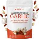 Resilia Garlic Extract 600mg Softgels (60ct) – Odorless Aged Garlic with CoQ10 Ubiquinol & Vitamin K2 as MK-7 – 20-Month Matured, Standardized for S-Allyl Cysteine - Heart & Immune Support, 05/15/2028