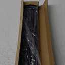 Curtain Rods for windows 28-78 inch, 5/8 inch Decorative Matte Black Splicing Heavy Duty Metal Curtain Rod set with Brackets