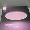 Philips Hue Tento Round Ceiling Panel Light, 16.6” Diameter, 3100 Lumen