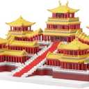 5180Pcs Chinese Architecture Micro Building Bricks Model Kit for Adults Detailed Architectural Display Model Ages 14+