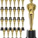 PREXTEX Trophy Award - Perfect Awards and Trophies for Kids & Adult Award Parties, Small Trophy Cup for Recognition, Ideal Kids Trophy for Competitions and Events (24 count)