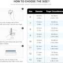 Smart Ring for Women Men- Sleep/Fitness/Stress/Heart Rate Tracker- Menstrual Records - 7 Days Battery Life - Wireless Charging - No APP Subscription - iOS & Android Compatible(Silver, Size 9)