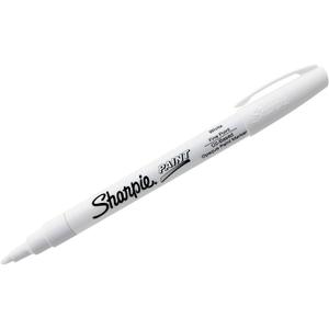 Sharpie Oil-Based Paint Marker, Fine Tip, White Ink (1873937)
