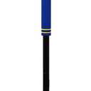 Four-Section Rod Long-Handled Broom,Heavy-Duty Broom, Angle Broom for Outdoor/IndoorBlack+Blue