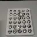 30 Pack Mini Salt and Pepper Shakers, 0.5 OZ Small Clear Glass Salt and Pepper Shakers, Salts Peppers Shaker Bulk Small Spice Shaker for Kitchen, Restaurants, Wedding, Christmas-with 2 Metal Funnels