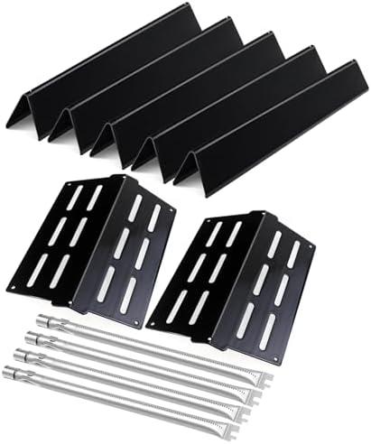 STCNADCR 7621 7620 Flavorizer Bars 65505 Heat Deflector and 62752 4 Burner Grill Replacement Parts for Weber Genesis 300 Series