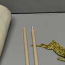 DN DECONATION Advent Calendar Wall Hanging - 24 Pockets Fabric Christmas Countdown Decor for Home Door Wall Xmas (Gold)