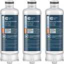 Crystala Filters Replacement for DA97-17376B Water Filter, NSF 42 Compatible with Samsung HAF-QIN, HAF-QIN/EXP, DA97-08006C, RF23M8070SG, RF23M8070SR, RF23M8090SG, RF23M8570SR (3 Pack)