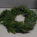 6FT Realistic Christmas Cedar Garland, Artificial Christmas Garland Real Touch Greenery Faux Pine Garlands, Xmas Decorations Indoor Outdoor