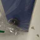 Metal Donation Box-Suggestion Box with Slot and lock-Cash Lock box for Money-Secure Drop Box-Comment and ballot voting box-comes with pre-drilled holes for easy wall mounting 10 X 6 X 2.5"(Blue)