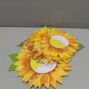 SUNBEAUTY Sunflower Party Decorations 3D Large Sunflower Birthday Honeycomb Hanging Paper Decorations Yellow Sun Flower Ceiling Wall Tissue Flowers Summer Baby Shower Classroom Bulletin Board