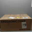 Mesh Office Chair Breathable, Office Chairs, Desk Chair with Adjustable Lumbar Support, Computer Chair, 5D Flip-Up Armrests, 330lbs Capacity, Tilt Lock, 3D Headrest, 27.6" x 27.6" x 48"-51.2"