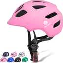 GLAF Baby Bike Helmet Toddler Helmets for 1 Year Old and up Infant Girls Boys Multi Sport Adjustable for Scooter Bicycle Skateboard Cycling (XS: 18.11"- 20.08" / 46-51 cm, Matte Pink)