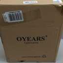 OYEARS 19'' Small Boho Table Lamps for Bedroom Set of 2, Farmhouse Rattan Bedroom Lamps for Living Room Rustic Home Decor, Nightstand Bedside Lamps for Sofa Table Entry Way, Suitable for Small Places