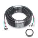 HANSUM 25ft Electrical Wires 14/4 AWG Conductor Automotive Wire for Mini Split Air Conditioner 14Gauge Speaker Low Voltage 300V led Stranded PVC Cord Oxygen-Free Copper Cable Power (14/4AWG-25Ft)