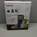 Canoly JE-75 Juicer Machines Cold Press Juicer with Large Feed Chute