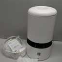 PETLIBRO Automatic Cat Feeder with Camera, 1080P HD & Night Vision, 5GHz/2.4GHz WiFi & Cam Smart Pet Feeder with App Control, 2-Way Audio, Motion Alerts for Cats & Dogs, Stainless Steel Single Tray (5L, White)
