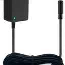 AC Adapter Power Cord for Audio Technica AT-LP60X AT-LP60X-BK AT-LP60X-BW AT-LP120XUSB-BK AT-LP60XBT-RD Direct-Drive Turntable Record Player Replacement 12V Charger Adapter 6.5Ft