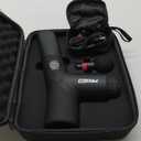 PROfit Percussion Muscle Massage Gun, Rechargeable Deep Tissue Full-Body Massager with Multiple Attachments